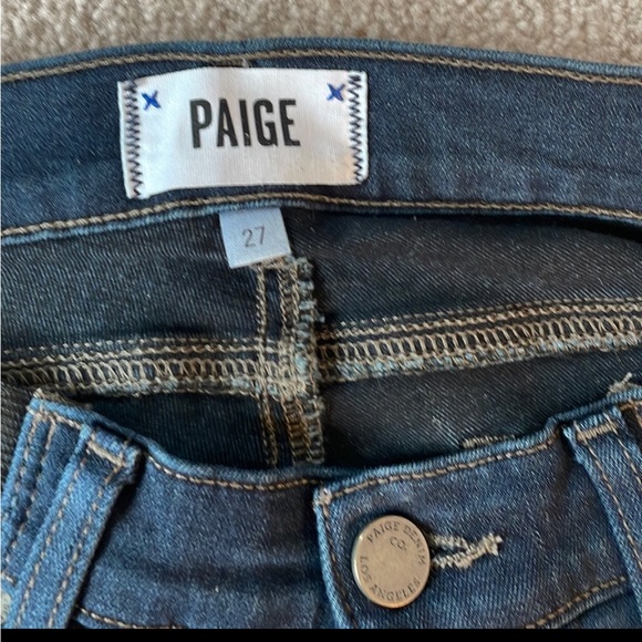 Paige Maternity Verdugo Skinny Jeans Size 27 - Picture 7 of 8